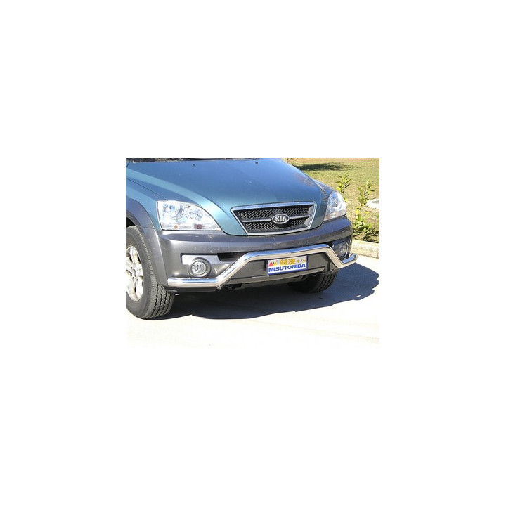 Bullbar Omologat RAR, Misutonida 4x4 Long Bar, Culoare Argintiu, Kia Sorento - EDK.ro