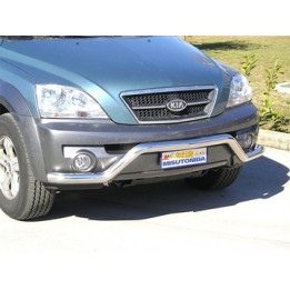 Bullbar Omologat RAR, Misutonida 4x4 Long Bar, Culoare Negru, Kia Sorento - EDK.ro