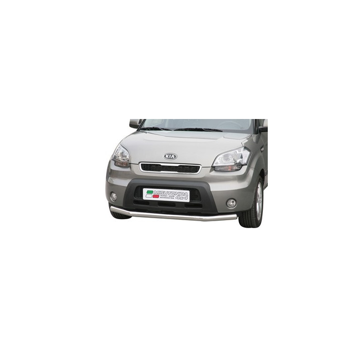 EC Homologated Bullbar, Misutonida 4x4 Long Bar, Color Black, Kia Soul - EDK.ro