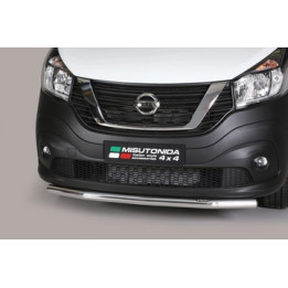 EC Homologated Bullbar, Misutonida 4x4 Long Bar, Color Black, Nissan NV300 2017 - Present - EDK.ro