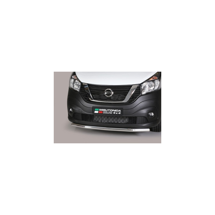EC Homologated Bullbar, Misutonida 4x4 Long Bar, Color Black, Nissan NV300 2017 - Present - EDK.ro
