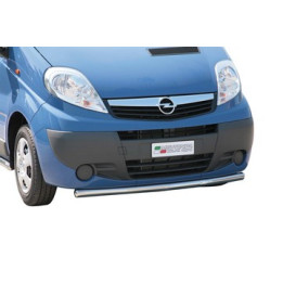 EC Homologated Bullbar, Misutonida 4x4 Long Bar, Color Silver, Opel Vivaro - EDK.ro