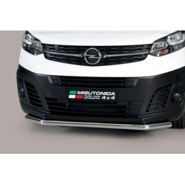 Bullbar Omologat RAR, Misutonida 4x4 Long Bar, Culoare Argintiu, Opel Vivaro 2019 - Prezent - EDK.ro