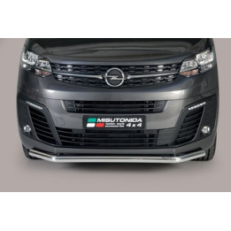 Bullbar Omologat RAR, Misutonida 4x4 Long Bar, Culoare Argintiu, Opel Zafira Life 2020 - Prezent - EDK.ro