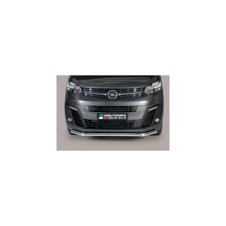 Bullbar Omologat RAR, Misutonida 4x4 Long Bar, Culoare Argintiu, Opel Zafira Life 2020 - Prezent - EDK.ro