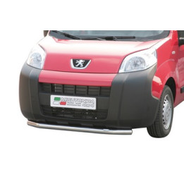 Bullbar Omologat RAR, Misutonida 4x4 Long Bar, Culoare Negru, Peugeot Bipper - EDK.ro