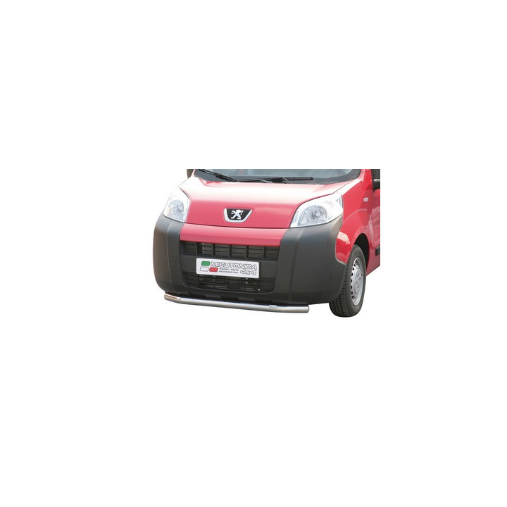 Bullbar Omologat RAR, Misutonida 4x4 Long Bar, Culoare Negru, Peugeot Bipper - EDK.ro
