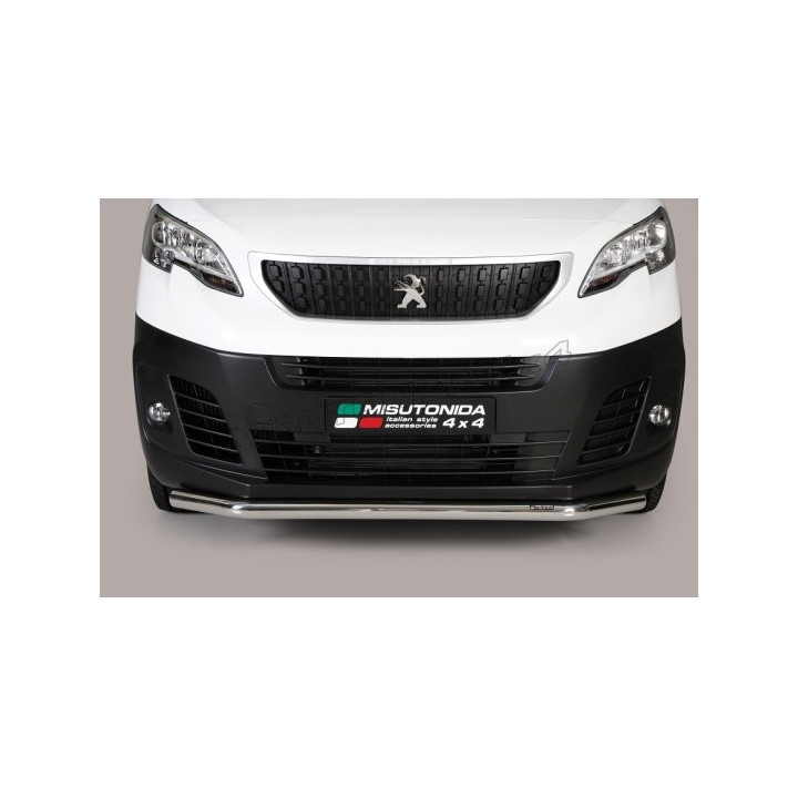Bullbar Omologat RAR, Misutonida 4x4 Long Bar, Culoare Argintiu, Peugeot Expert 2016 - Prezent - EDK.ro