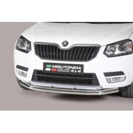 Bullbar Omologat RAR, Misutonida 4x4 Long Bar, Culoare Negru, Škoda Yeti - EDK.ro