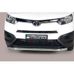 Bullbar Omologat RAR, Misutonida 4x4 Long Bar, Culoare Argintiu, Toyota ProAce City - EDK.ro