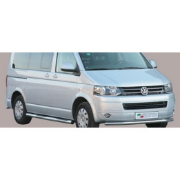 Bullbar Omologat RAR, Misutonida 4x4 Long Bar, Culoare Argintiu, Volkswagen Transporter T5 2010 - Prezent - EDK.ro