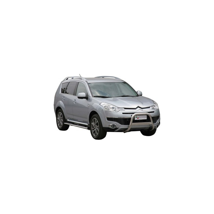 EC Homologated Bullbar, Misutonida 4x4 Medium Bar, Color Black, Citroën C-Crosser - EDK.ro