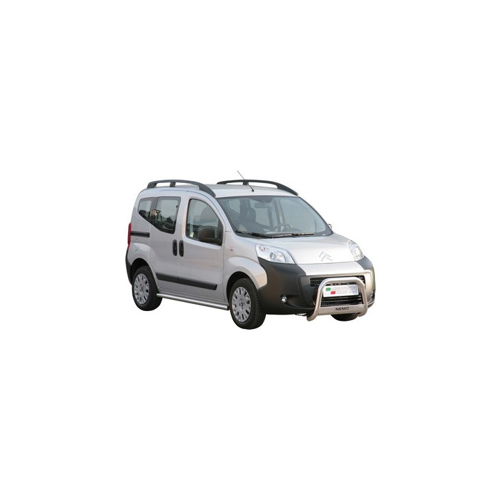 Bullbar Omologat RAR, Misutonida 4x4 Medium Bar, Culoare Argintiu, Citroën Nemo - EDK.ro