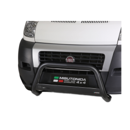 Bullbar Omologat RAR, Misutonida 4x4 Medium Bar, Culoare Negru, Fiat Ducato 2006 - 2013 - EDK.ro