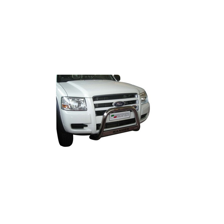 Bullbar Omologat RAR, Misutonida 4x4 Medium Bar, Culoare Negru, Ford Ranger 2007 - 2009 - EDK.ro