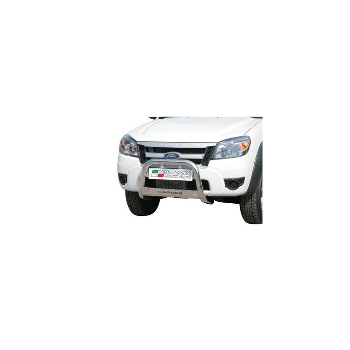 EC Homologated Bullbar, Misutonida 4x4 Medium Bar, Color Silver, Ford Ranger 2009 - 2011 - EDK.ro