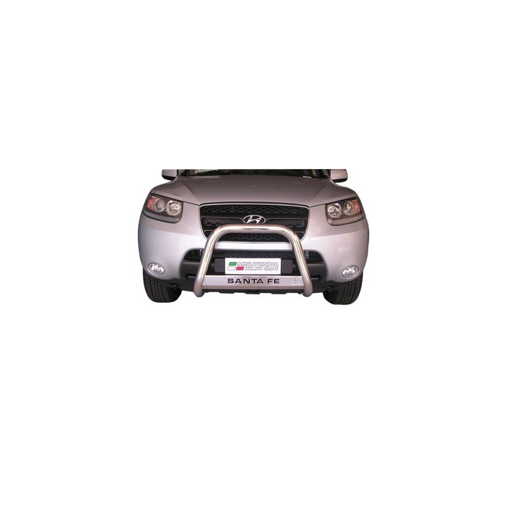 Bullbar Omologat RAR, Misutonida 4x4 Medium Bar, Culoare Negru, Hyundai Santa Fe - EDK.ro