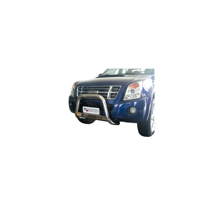EC Homologated Bullbar, Misutonida 4x4 Medium Bar, Color Silver, Isuzu D-Max - EDK.ro