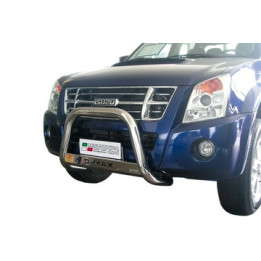 EC Homologated Bullbar, Misutonida 4x4 Medium Bar, Color Black, Isuzu D-Max - EDK.ro