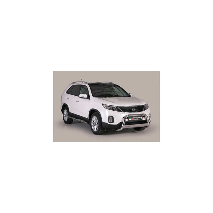 EC Homologated Bullbar, Misutonida 4x4 Medium Bar, Color Silver, Kia Sorento - EDK.ro