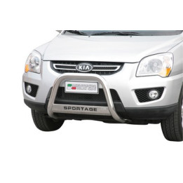 Bullbar Omologat RAR, Misutonida 4x4 Medium Bar, Culoare Negru, Kia Sportage - EDK.ro