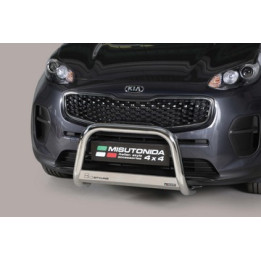 Bullbar Omologat RAR, Misutonida 4x4 Medium Bar, Culoare Negru, Kia Sportage - EDK.ro
