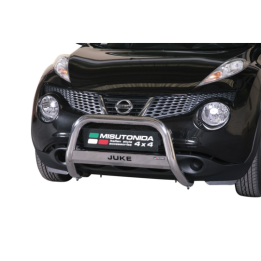 Bullbar Omologat RAR, Misutonida 4x4 Medium Bar, Culoare Argintiu, Nissan Juke - EDK.ro