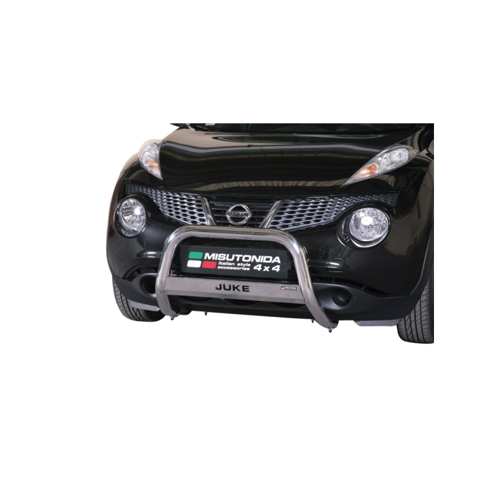 Bullbar Omologat RAR, Misutonida 4x4 Medium Bar, Culoare Argintiu, Nissan Juke - EDK.ro