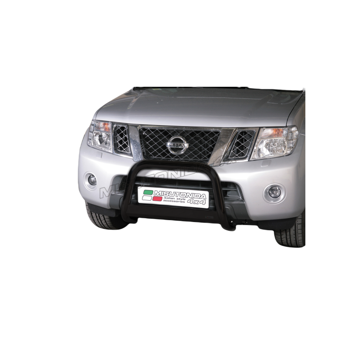 Bullbar Omologat RAR, Misutonida 4x4 Medium Bar, Culoare Negru, Nissan Navara 2010 - 2015 - EDK.ro