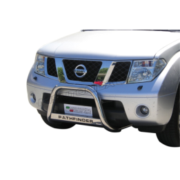 Bullbar Omologat RAR, Misutonida 4x4 Medium Bar, Culoare Argintiu, Nissan Pathfinder - EDK.ro