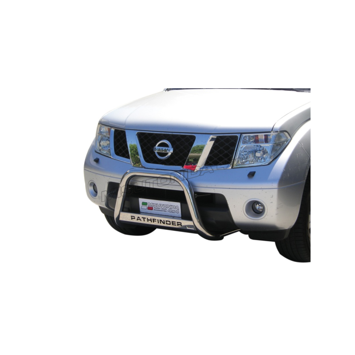 Bullbar Omologat RAR, Misutonida 4x4 Medium Bar, Culoare Argintiu, Nissan Pathfinder - EDK.ro