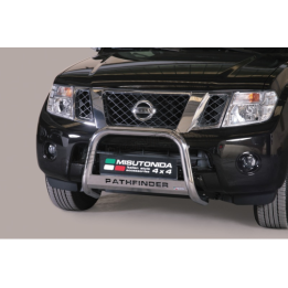 Bullbar Omologat RAR, Misutonida 4x4 Medium Bar, Culoare Argintiu, Nissan Pathfinder - EDK.ro