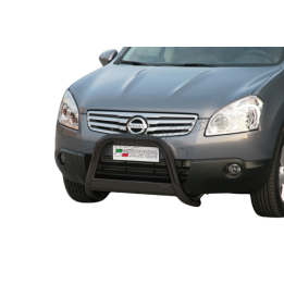 EC Homologated Bullbar, Misutonida 4x4 Medium Bar, Color Black, Nissan Qashqai - EDK.ro