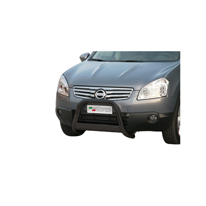 EC Homologated Bullbar, Misutonida 4x4 Medium Bar, Color Black, Nissan Qashqai - EDK.ro