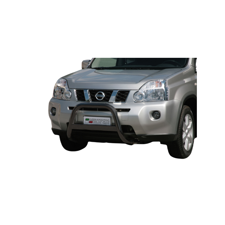 EC Homologated Bullbar, Misutonida 4x4 Medium Bar, Color Black, Nissan X-Trail - EDK.ro