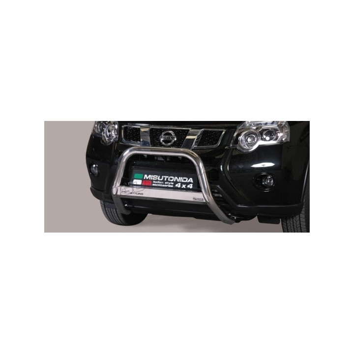 EC Homologated Bullbar, Misutonida 4x4 Medium Bar, Color Silver, Nissan X-Trail - EDK.ro