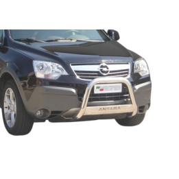 EC Homologated Bullbar, Misutonida 4x4 Medium Bar, Color Silver, Opel Antara - EDK.ro