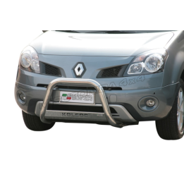EC Homologated Bullbar, Misutonida 4x4 Medium Bar, Color Silver, Renault Koleos - EDK.ro