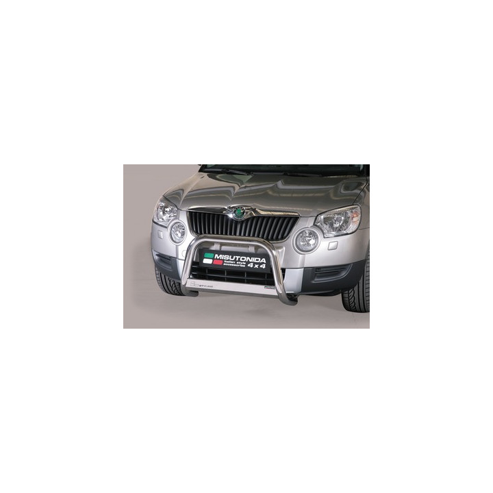 EC Homologated Bullbar, Misutonida 4x4 Medium Bar, Color Black, Škoda Yeti - EDK.ro