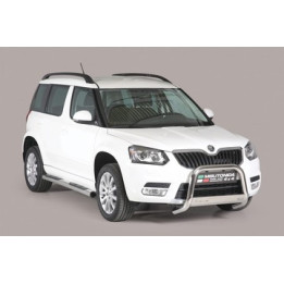 Bullbar Omologat RAR, Misutonida 4x4 Medium Bar, Culoare Negru, Škoda Yeti - EDK.ro
