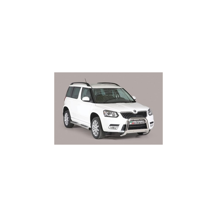 Bullbar Omologat RAR, Misutonida 4x4 Medium Bar, Culoare Negru, Škoda Yeti - EDK.ro