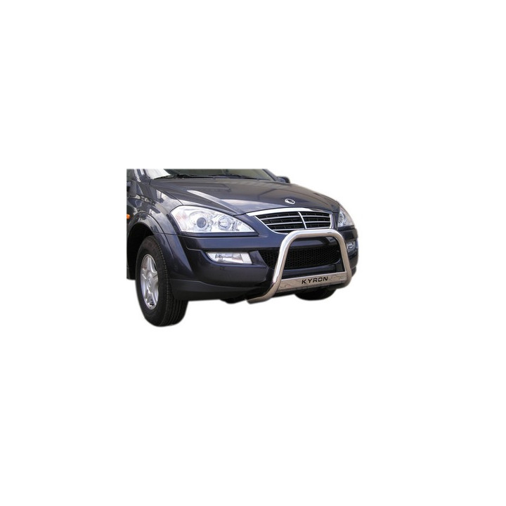 EC Homologated Bullbar, Misutonida 4x4 Medium Bar, Color Silver, SsangYong Kyron - EDK.ro