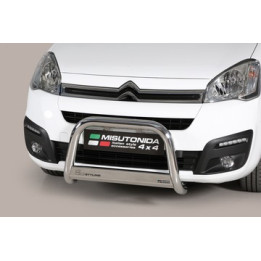 Bullbar Omologat RAR, Misutonida 4x4 Medium Bar, Culoare Negru, Citroën Berlingo - EDK.ro