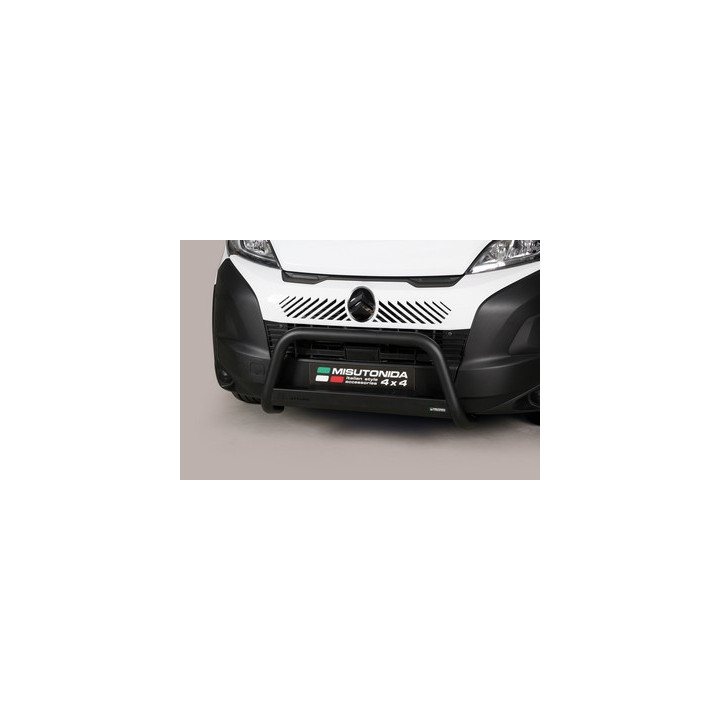 Bullbar Omologat RAR, Misutonida 4x4 Medium Bar, Culoare Negru, Citroën Jumper 2024 - Prezent - EDK.ro
