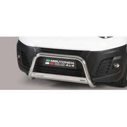 EC Homologated Bullbar, Misutonida 4x4 Medium Bar, Color Silver, Citroën Jumpy 2016 - Present - EDK.ro