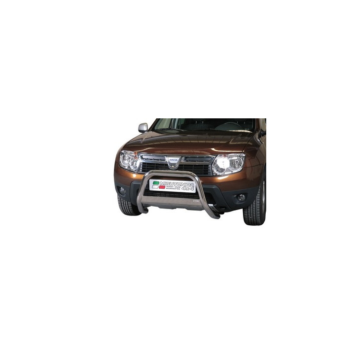 EC Homologated Bullbar, Misutonida 4x4 Medium Bar, Color Black, Dacia Duster - EDK.ro