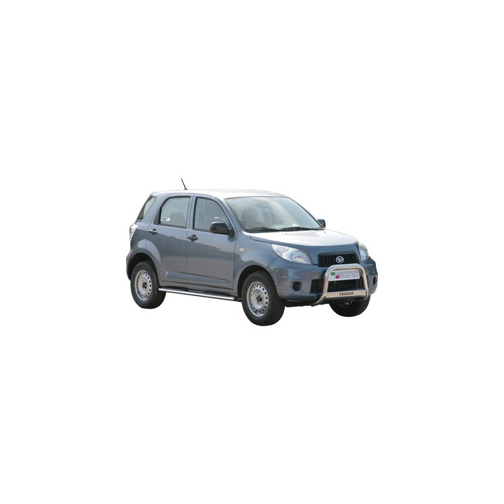 EC Homologated Bullbar, Misutonida 4x4 Medium Bar, Color Silver, Daihatsu Terios - EDK.ro