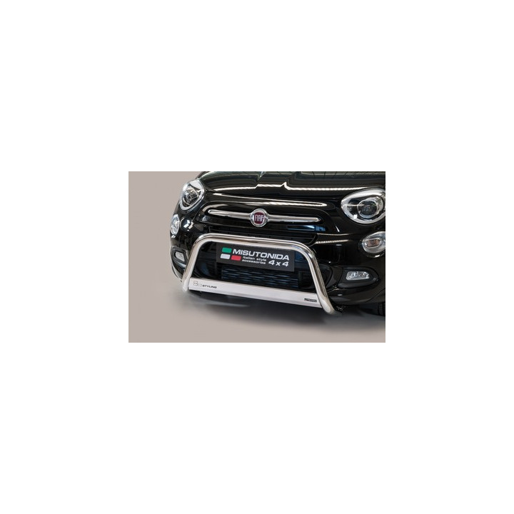 Bullbar Omologat RAR, Misutonida 4x4 Medium Bar, Culoare Negru, Fiat 500 X - EDK.ro