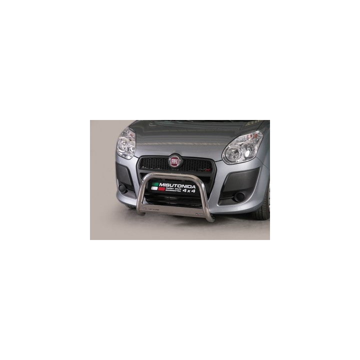 Bullbar Omologat RAR, Misutonida 4x4 Medium Bar, Culoare Argintiu, Fiat Doblò - EDK.ro