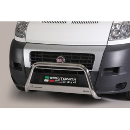EC Homologated Bullbar, Misutonida 4x4 Medium Bar, Color Silver, Fiat Ducato 2006 - 2013 - EDK.ro
